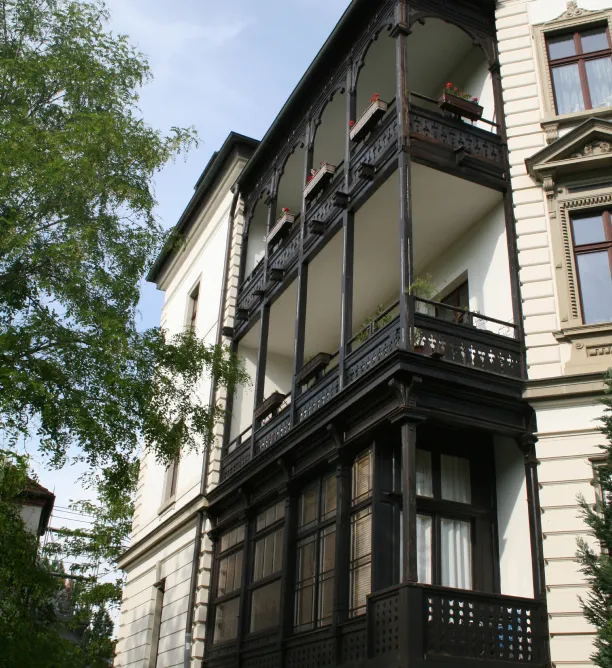 Referenzbild einer Fassade eines Altbaus